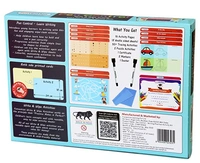 Funvention | Educational Game 123 Numbers Write and Wipe Activity Writing & Counting Practice Cards Learning Games, Pen Control for Children 3-6 Years - Multi, Yes, No, Plastic Sheets, 27 x 19 x 4 cm, Funvention, 300 grams, Shipping Charges will be added during checkout. Order will be shipped within 2-4 working days. Delivery time may vary due to COVID-19 , rainy season and delivery location.  TrackingID will be provided  to check the  real time status of delivery. For any further queries related to order, 