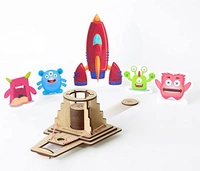 Funvention | Disc Launcher - DIY Science Educational Toy - STEM Learning Kit for Kids - Multi, Yes, No, Engineered MDF Wood, 15.01 x 11.99 x 11.99 cm, Funvention, 300 grams, Shipping Charges will be added during checkout. Order will be shipped within 2-4 working days. Delivery time may vary due to COVID-19 , rainy season and delivery location.  TrackingID will be provided  to check the  real time status of delivery. For any further queries related to order, Kindly send what's app to PieceofPassion Customer 