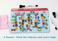 Funvention | for Little Scientist in Every Kid Educational Game Road Trip: Write and Wipe Activity Sheets -Observational Educational Game on The go - Yes, No, Plastic Flash Sheets, 27 x 19 x 4 cm, Funvention, 250 grams, Shipping Charges will be added during checkout. Order will be shipped within 2-4 working days. Delivery time may vary due to COVID-19 , rainy season and delivery location.  TrackingID will be provided  to check the  real time status of delivery. For any further queries related to order, Kind