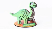 Funvention | Aptosaur 3D Model Puzzle Kit - DIY 3D Puzzle for Kids - Educational Toys - Green, Yes, No, Paper, Cardboard, 26 x 18 x 5.4 cm, Funvention, 200 grams, Shipping Charges will be added during checkout. Order will be shipped within 2-4 working days. Delivery time may vary due to COVID-19 , rainy season and delivery location.  TrackingID will be provided  to check the  real time status of delivery. For any further queries related to order, Kindly send what's app to PieceofPassion Customer Care at +91
