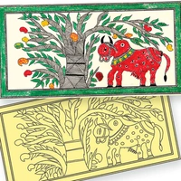 Toykraft | Sandsational Madhubani | Sand art kit to make 4 traditional art pictures using coloured sand for 5+ years to adult - Yes, No, Sand, Printed Templates, Toykraft, 400 grams, Shipping Charges will be added during checkout. Order will be shipped within 2-4 working days. Delivery time may vary due to COVID-19 , rainy season and delivery location.  TrackingID will be provided  to check the  real time status of delivery. For any further queries related to order, Kindly send what's app to PieceofPassion 