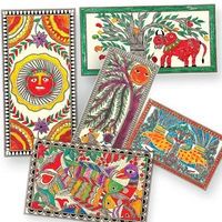 Toykraft | Sandsational Madhubani | Sand art kit to make 4 traditional art pictures using coloured sand for 5+ years to adult - Yes, No, Sand, Printed Templates, Toykraft, 400 grams, Shipping Charges will be added during checkout. Order will be shipped within 2-4 working days. Delivery time may vary due to COVID-19 , rainy season and delivery location.  TrackingID will be provided  to check the  real time status of delivery. For any further queries related to order, Kindly send what's app to PieceofPassion 