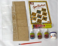 Toykraft | Glass Painting Madhubani Coasters kit -|Art & Craft Activity kit for 7-year-olds - Multi, Yes, No, MDF Coasters, Glass Tops, Toykraft, 350 grams, Shipping Charges will be added during checkout. Order will be shipped within 2-4 working days. Delivery time may vary due to COVID-19 , rainy season and delivery location.  TrackingID will be provided  to check the  real time status of delivery. For any further queries related to order, Kindly send what's app to PieceofPassion Customer Care at +91888335
