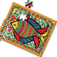Toykraft | Make Madhubani Memorable - Multi, Yes, No, Terracotta, Toykraft, 800 grams, Shipping Charges will be added during checkout. Order will be shipped within 2-4 working days. Delivery time may vary due to COVID-19 , rainy season and delivery location.  TrackingID will be provided  to check the  real time status of delivery. For any further queries related to order, Kindly send what's app to PieceofPassion Customer Care at +918883355326 , Refund accepted ONLY if the BOX is NOT opened and request raise