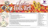 Toykraft | Indian Folk Art - Madhubani, Warli & Gond Art - Multi, Yes, No, Terracotta, Paper Cardboard, Toykraft, 500 grams, Shipping Charges will be added during checkout. Order will be shipped within 2-4 working days. Delivery time may vary due to COVID-19 , rainy season and delivery location.  TrackingID will be provided  to check the  real time status of delivery. For any further queries related to order, Kindly send what's app to PieceofPassion Customer Care at +918883355326 , Refund accepted ONLY if t