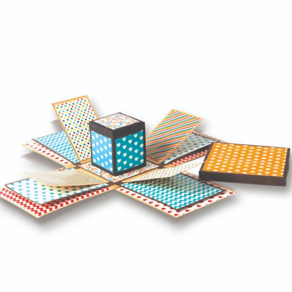 Toykraft | Explosion Box - Scrap Book Making - Multi, Yes, No, Printed Cards, Papers, Toykraft, 300 grams, Shipping Charges will be added during checkout. Order will be shipped within 2-4 working days. Delivery time may vary due to COVID-19 , rainy season and delivery location.  TrackingID will be provided  to check the  real time status of delivery. For any further queries related to order, Kindly send what's app to PieceofPassion Customer Care at +918883355326 , Refund accepted ONLY if the BOX is NOT open
