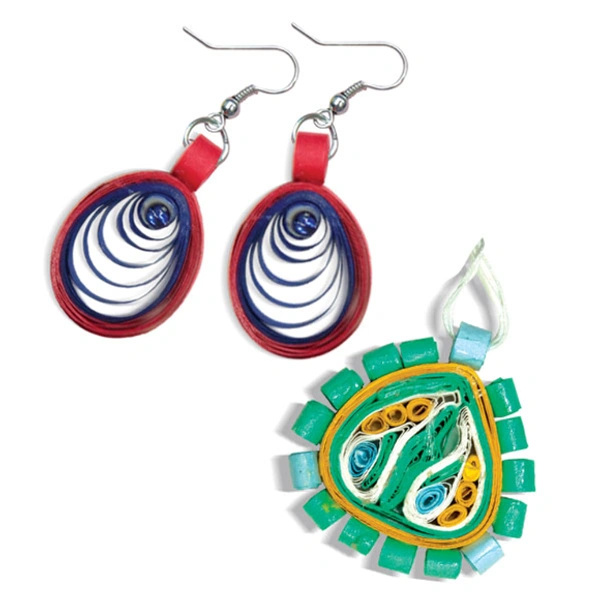 Toykraft | Paper Quilling - Jewellery - Multi, Yes, No, Paper Strips, Toykraft, 250 grams, Shipping Charges will be added during checkout. Order will be shipped within 2-4 working days. Delivery time may vary due to COVID-19 , rainy season and delivery location.  TrackingID will be provided  to check the  real time status of delivery. For any further queries related to order, Kindly send what's app to PieceofPassion Customer Care at +918883355326 , Refund accepted ONLY if the BOX is NOT opened and request r