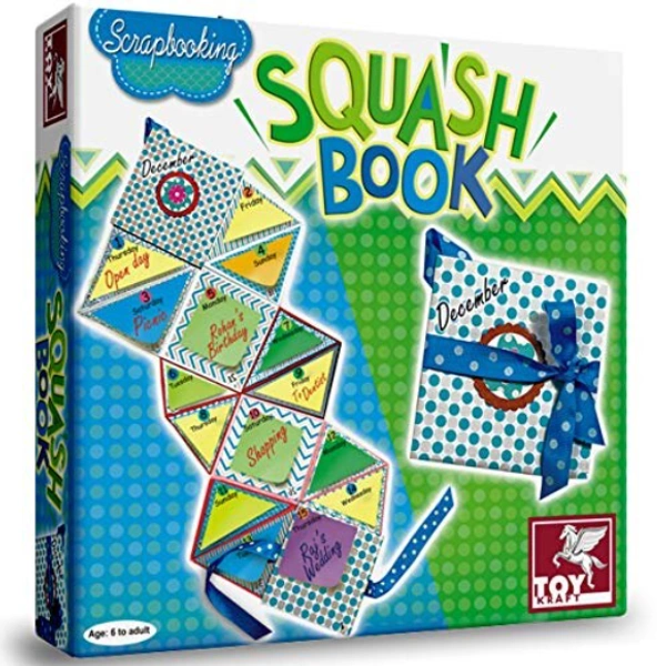 Toykraft| Squashbook - Scrap Book Making - Multi, Yes, No, Patterned Paper, Toykraft, 250 grams, Shipping Charges will be added during checkout. Order will be shipped within 2-4 working days. Delivery time may vary due to COVID-19 , rainy season and delivery location.  TrackingID will be provided  to check the  real time status of delivery. For any further queries related to order, Kindly send what's app to PieceofPassion Customer Care at +918883355326 , Refund accepted ONLY if the BOX is NOT opened and req