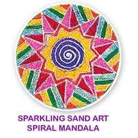 Toykraft | Sand Art Rangoli - Mandalas - Multi, No, No, Colored Sand, Toykraft, 350 grams, Shipping Charges will be added during checkout. Order will be shipped within 2-4 working days. Delivery time may vary due to COVID-19 , rainy season and delivery location.  TrackingID will be provided  to check the  real time status of delivery. For any further queries related to order, Kindly send what's app to PieceofPassion Customer Care at +918883355326 , Refund accepted ONLY if the BOX is NOT opened and request r