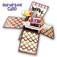 Toykraft | Eye-Popping Pop-Up Cards - Art & Craft Activity for 7 Years Old To Adult - Multi, Yes, No, Cards, Toykraft, 350 grams, Shipping Charges will be added during checkout. Order will be shipped within 2-4 working days. Delivery time may vary due to COVID-19 , rainy season and delivery location.  TrackingID will be provided  to check the  real time status of delivery. For any further queries related to order, Kindly send what's app to PieceofPassion Customer Care at +918883355326 , Refund accepted ONLY