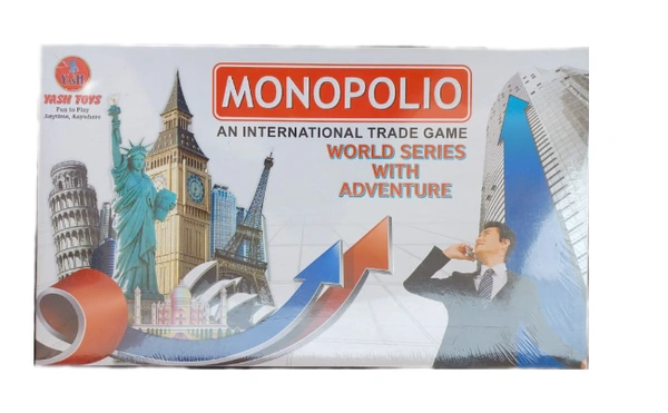 Yash Toys | International Business Monopolio Plus Buying, Selling, Trading, Mortgaging Family Entertainment Board Game - No, No, Plastic Sheet, 13 x 8 x 12 Centimeters, Yash Toys, 500 Grams, Family, 5+ Years, Size	Medium Brand	Enorme Colour	Multicolor Genre	Family Item Dimensions LxWxH	13 x 8 x 12 Centimeters