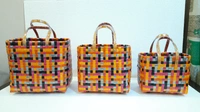 Chettinad | Handmade Baskets | Set of 5 without Lid - Multi, No, No, Plastic, PieceOfPassion, 3 KG, Set of 5 Baskets, Women, 18+