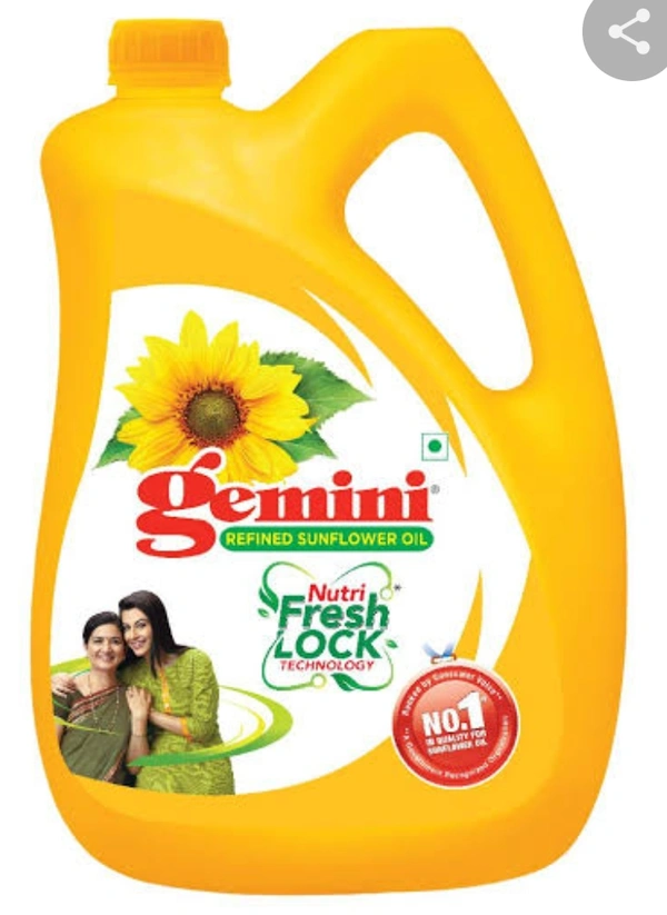 Gemini Sunflower Oil Can - 5 liter