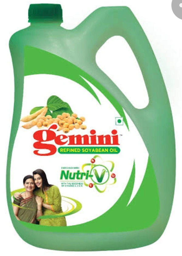 Gemini Soyabean Oil Can - 5 liter
