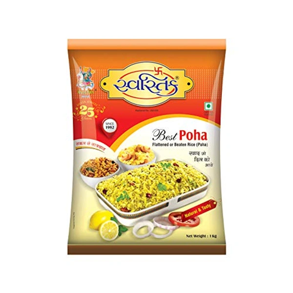 Poha Swastik Packing - 1 kg