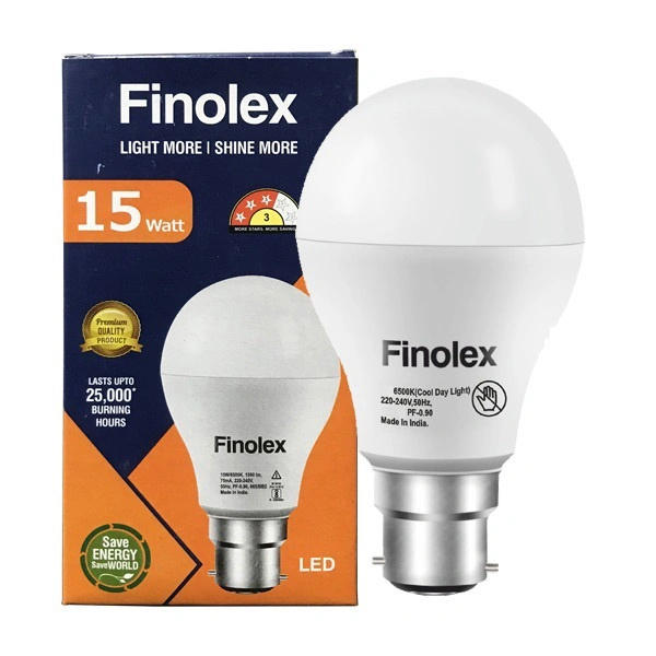 Bulb LED 15w ( Finolex) 2 Year's Warranty - 1 piece