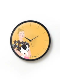 Dog Love Analog Wall Clock