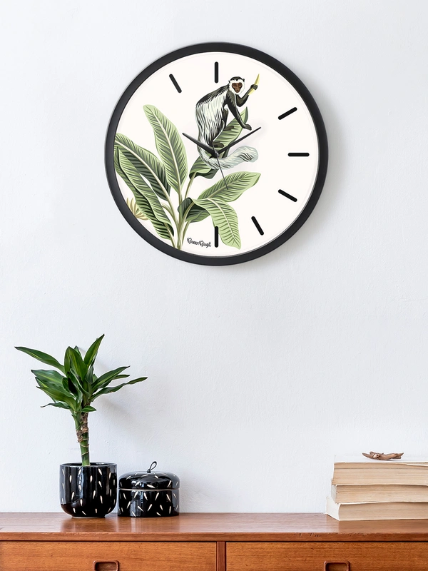 Monley Menace Analog Wall Clock