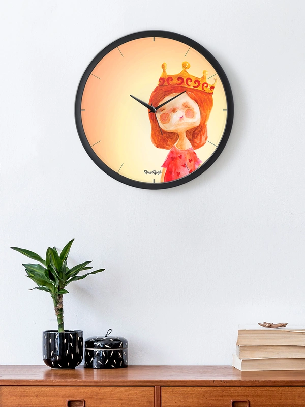 Snooty Princess Analog Wall Clock