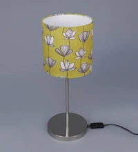 Mustard Flora Lamp