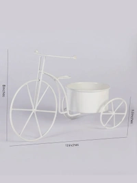 Big Cycle Planter White