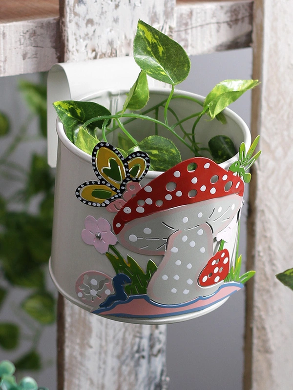 Mushroom Pot White