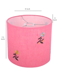 Embroided Flowers Hanging Shade