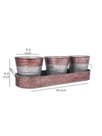 Herb Set Round Silver