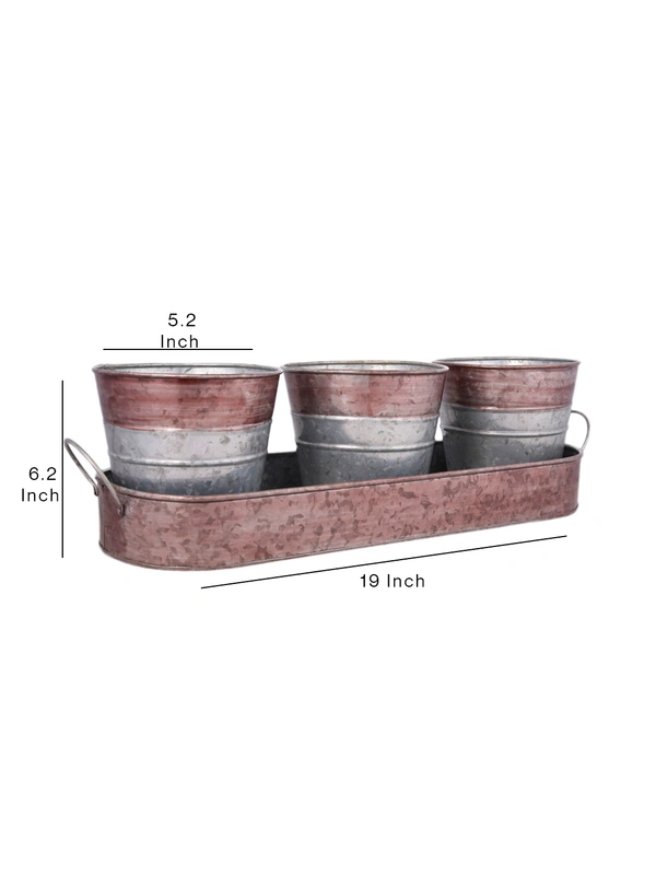 Herb Set Round Silver